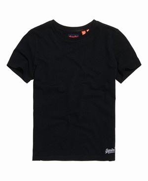 Superdry Orange Label Crew Neck Női Pólók Fekete | AWRUP2085